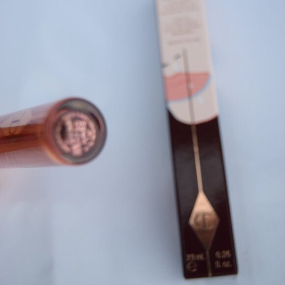 Charlotte Tilbury Collagen Lip Bath Gloss - Peachy Plum, NEW - Full Size - Picture 9 of 12